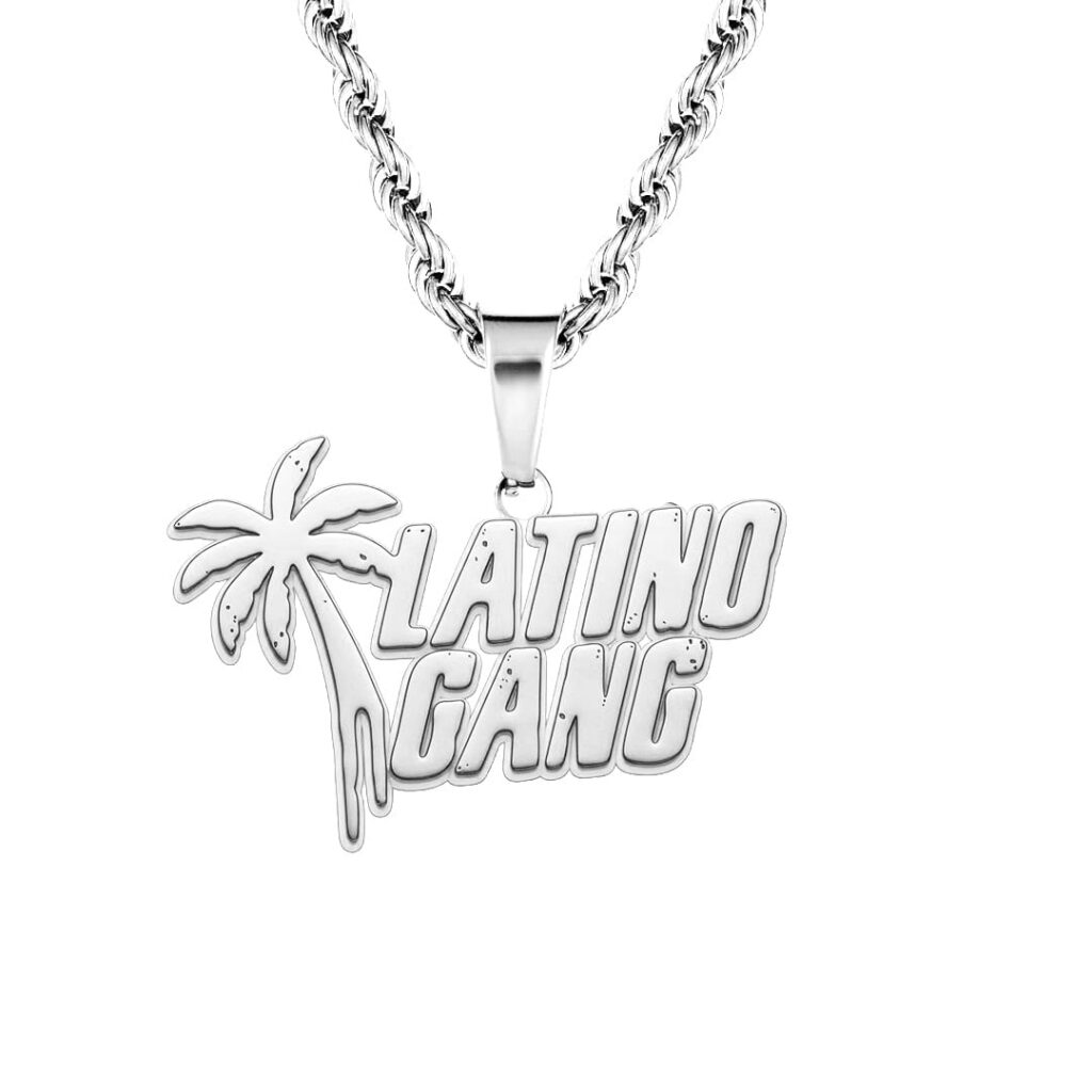 Naszyjnik LATINO GANG srebrny