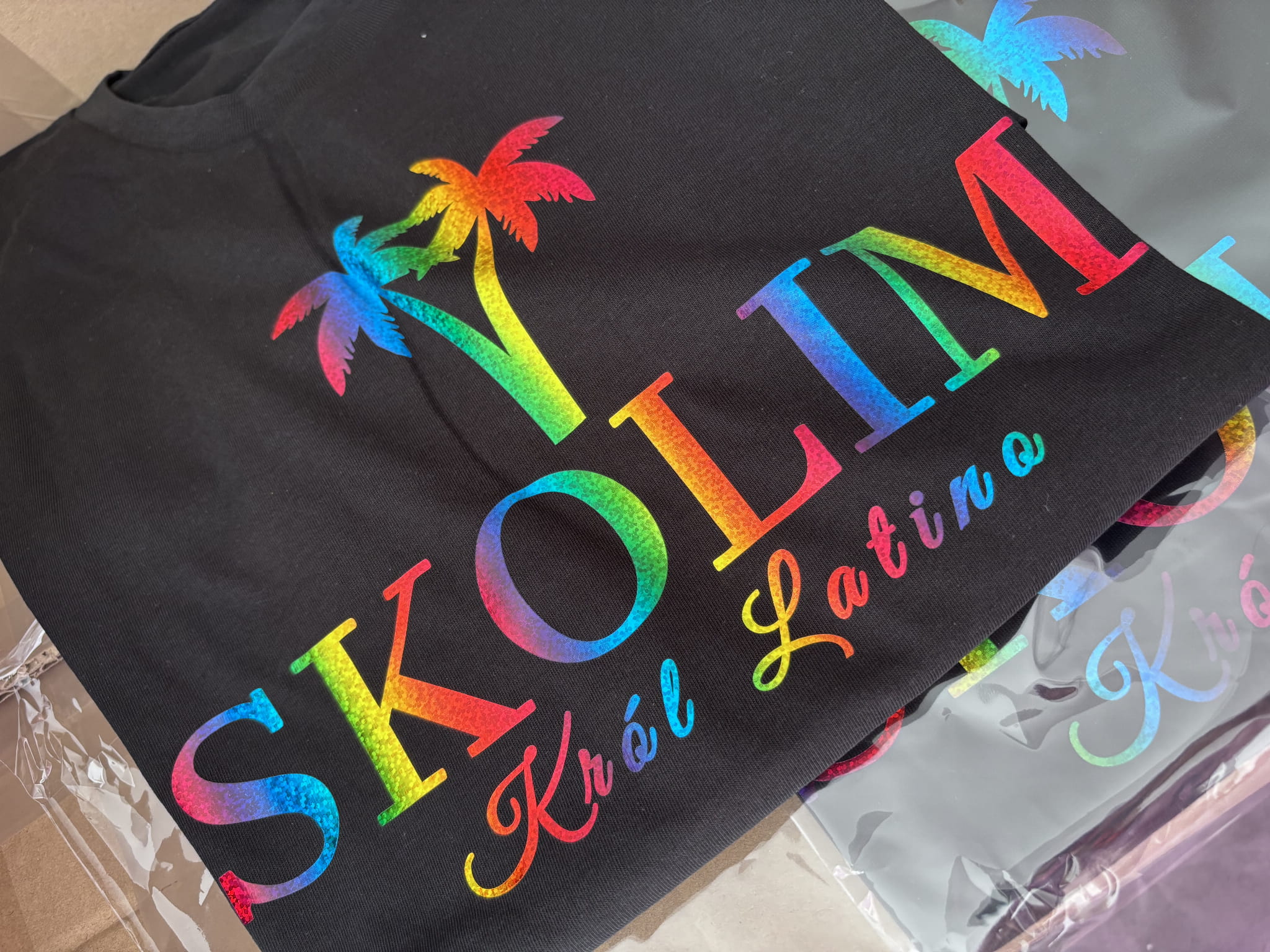 Koszulka SKOLIM multicolor - obrazek 2