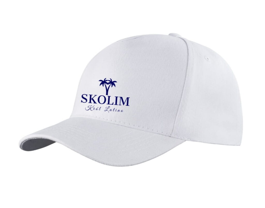 Czapka biała SKOLIM Król Latino